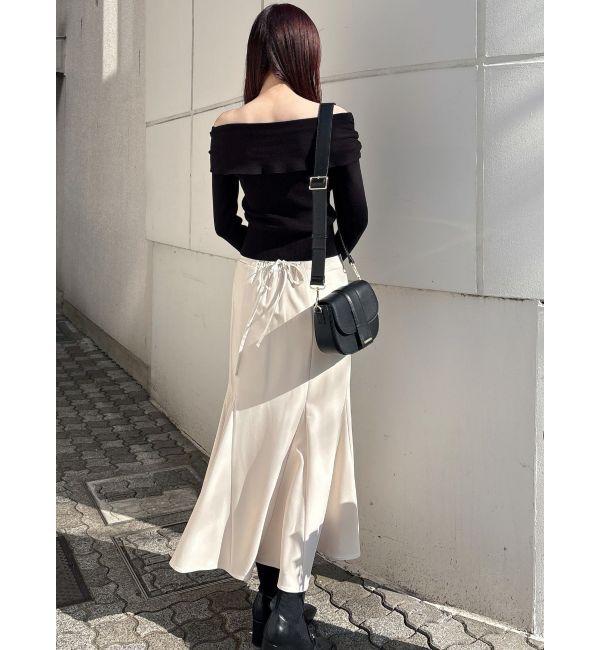 MERCURYDUO「2WAYオフショルデザインボタンニット」|ニット・セーター|