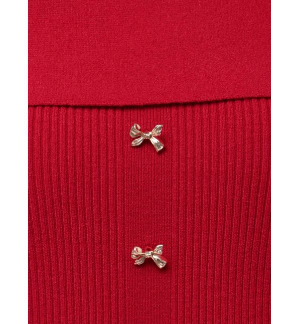 MERCURYDUO「2WAYオフショルデザインボタンニット」|ニット・セーター|