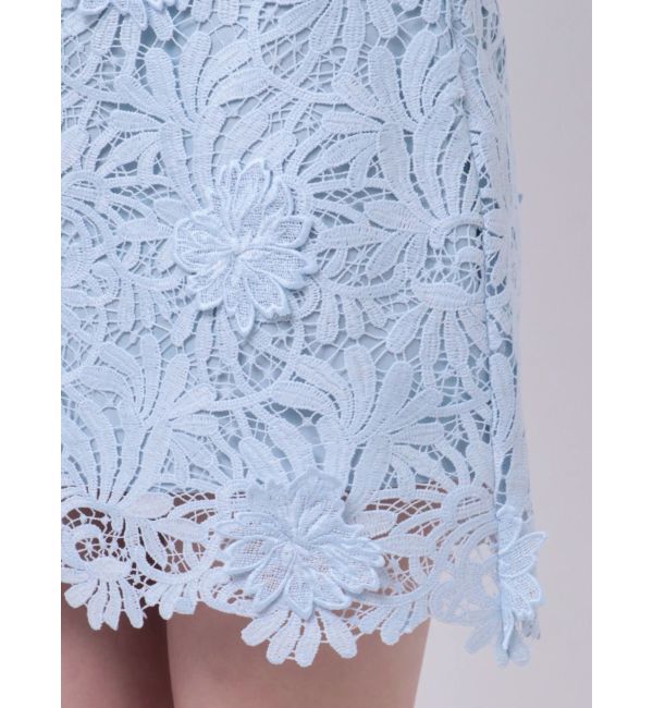 MERCURYDUO「3Dスカラップレースミニスカート」|スカート|