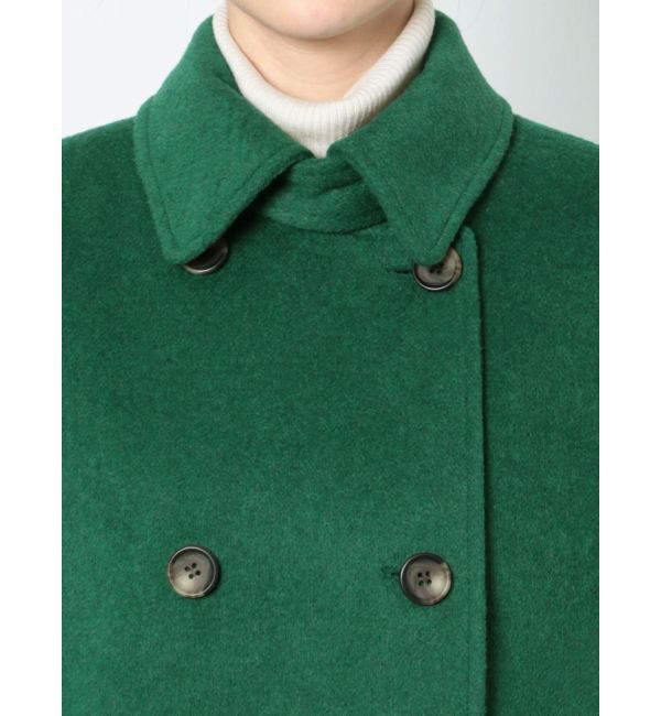 MURUA「ダブルステンカラーコート」|ステンカラーコート|