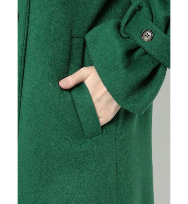 MURUA「ダブルステンカラーコート」|ステンカラーコート|