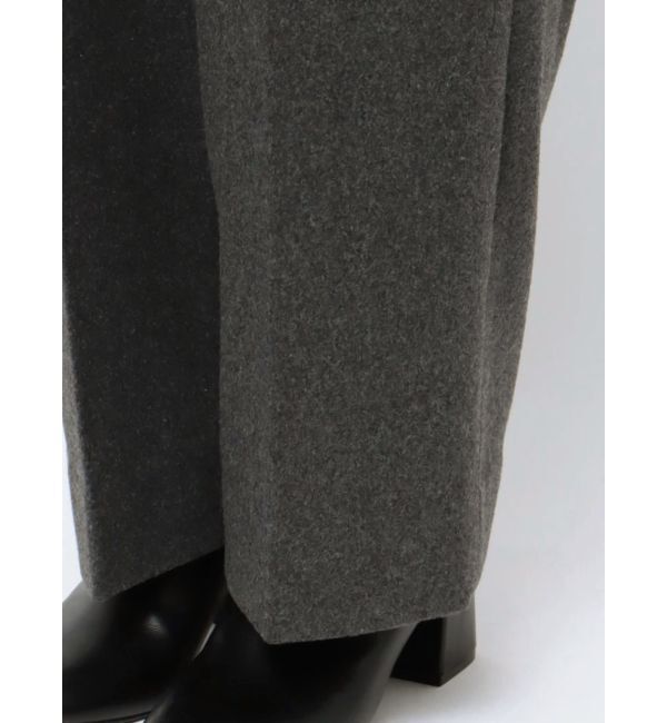 MURUA「ウールライクタックワイドパンツ」|その他|