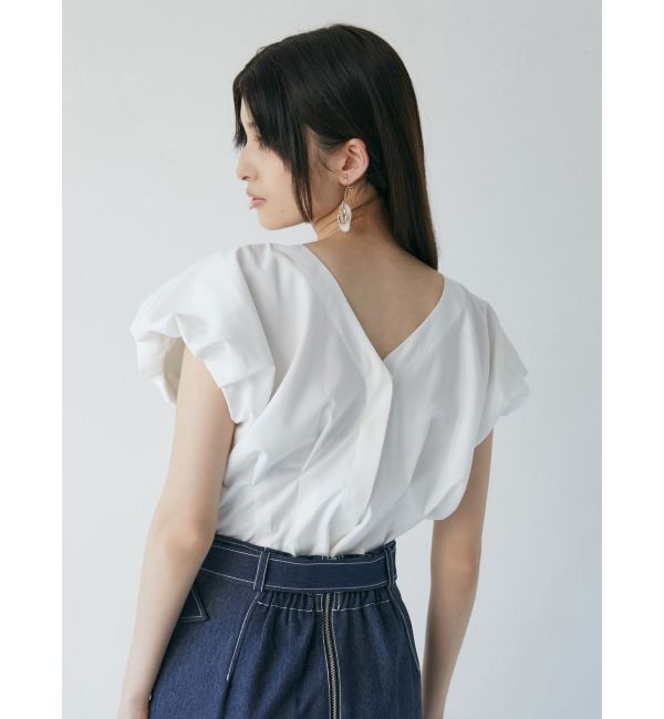 MURUA「2WAYウエストタックショートトップス」|シャツ・ブラウス|