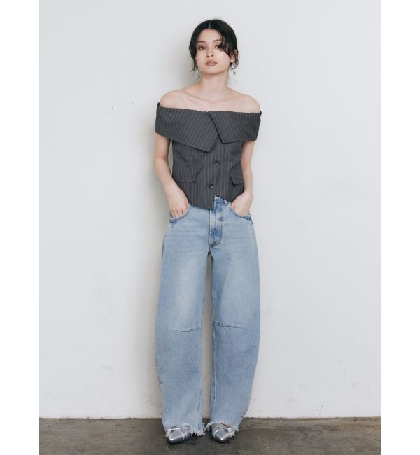 MURUA「オフショルマニッシュブラウス」|シャツ・ブラウス|