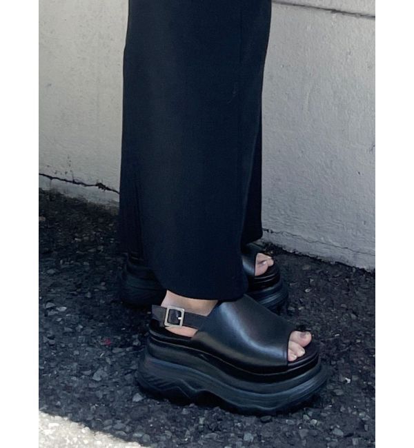 MURUA「スニーカーソールレザーサンダル」|サンダル|