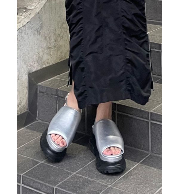 MURUA「スニーカーソールレザーサンダル」|サンダル|