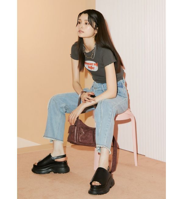 MURUA「スニーカーソールレザーサンダル」|サンダル|