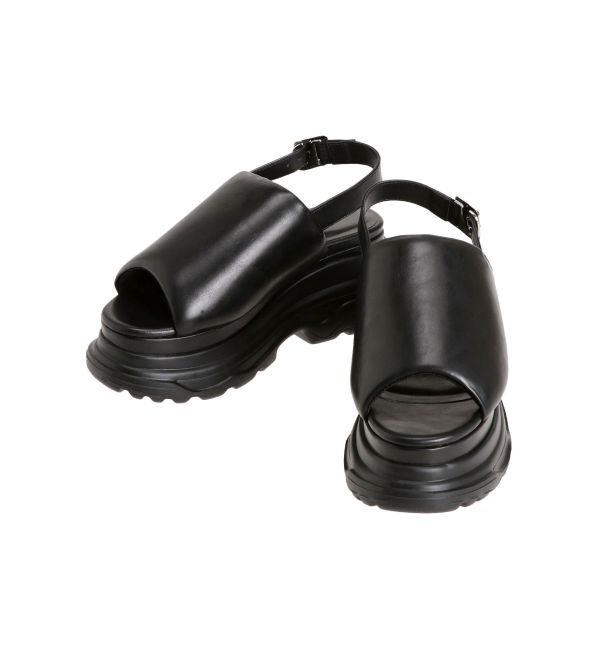 MURUA「スニーカーソールレザーサンダル」|サンダル|