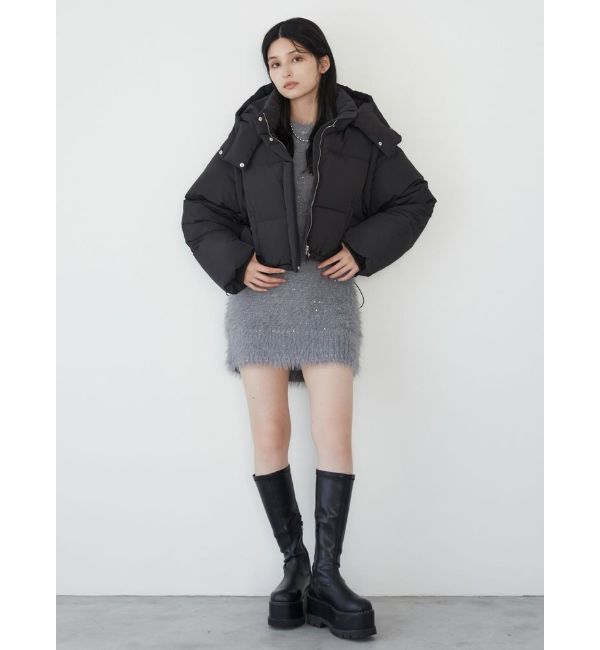 MURUA「ストレッチ厚底ハーフブーツ」|ロングブーツ|