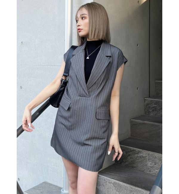 MURUA「2wayカットオフミニワンピース」|ワンピース|