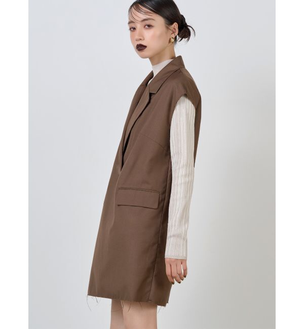 MURUA「2wayカットオフミニワンピース」|ワンピース|ブラウン