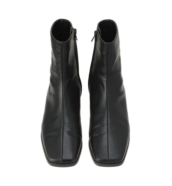 Ungrid「ミドル丈フラットブーツ」|ショートブーツ|