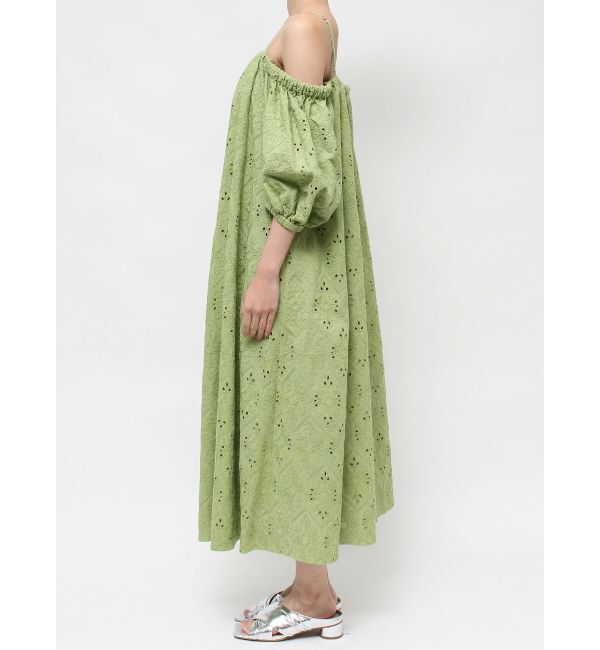 Ungrid「カットワークレースオフショルワンピース」|ワンピース|