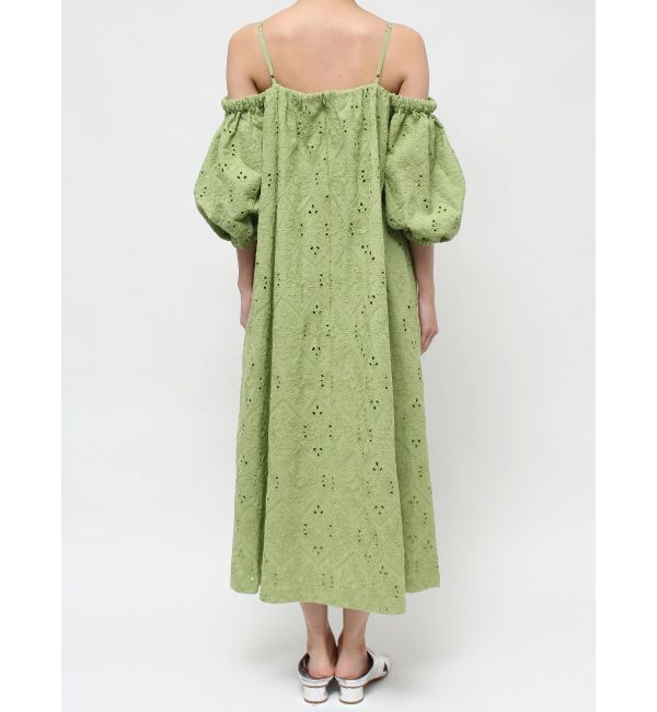 Ungrid「カットワークレースオフショルワンピース」|ワンピース|