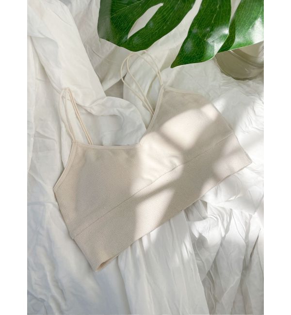 Ungrid「ダブルストラップブラトップ」|Tシャツ・カットソー|