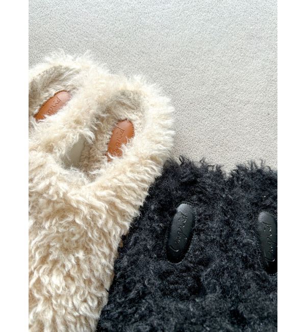 Ungrid「ボアフラットシューズ」|その他|