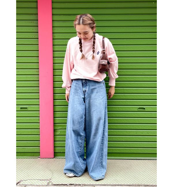 Ungrid「ボリュームルーズデニム」|デニム|