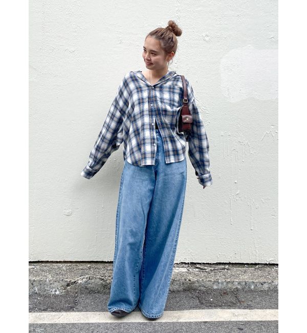 Ungrid「ボリュームルーズデニム」|デニム|
