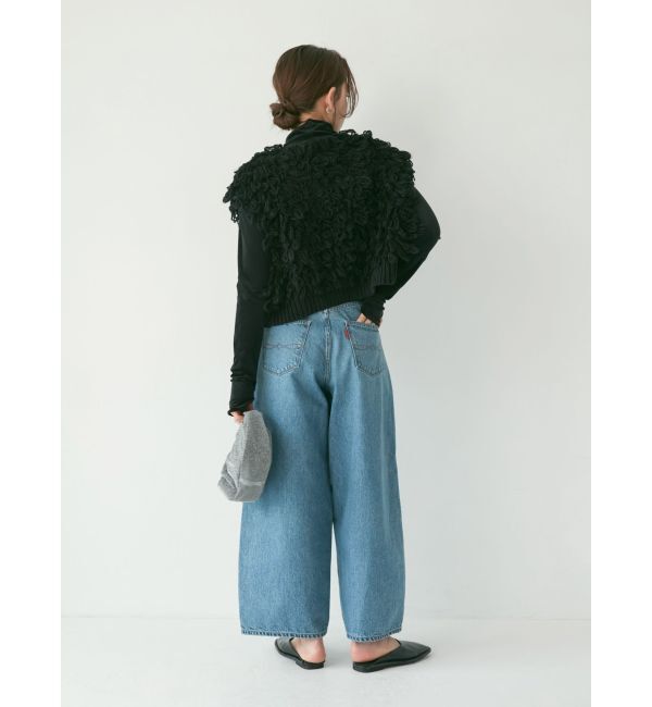Ungrid「ボリュームルーズデニム」|デニム|