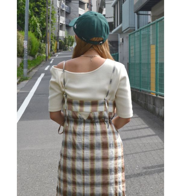 Ungrid「ワンショルテレコTee」|Tシャツ・カットソー|