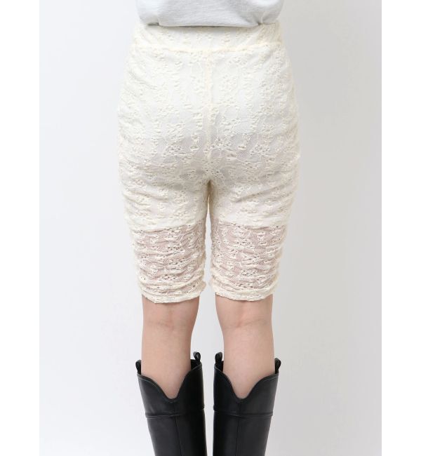 Ungrid「レースデザインサイクルパンツ」|その他|