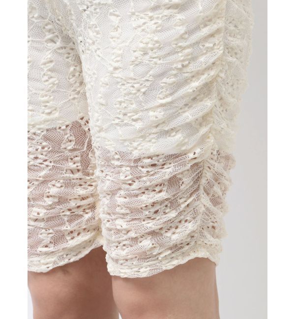 Ungrid「レースデザインサイクルパンツ」|その他|
