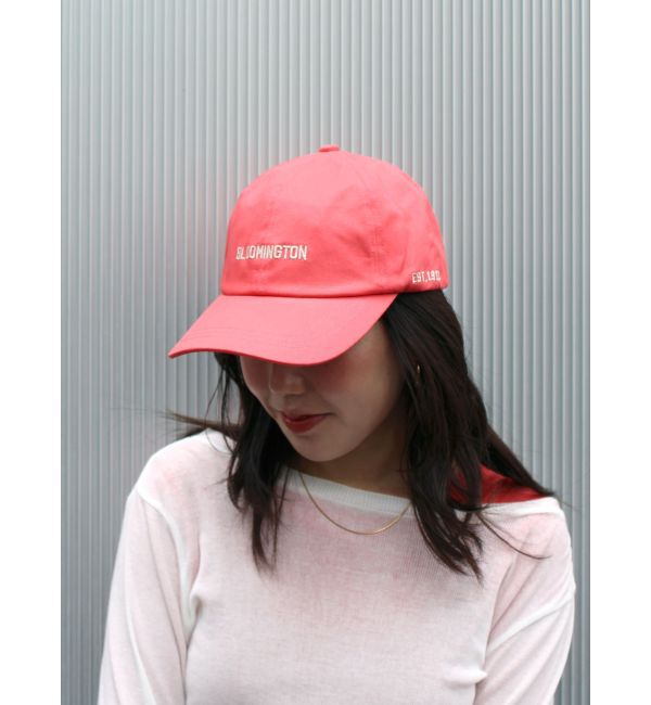 Ungrid「エンブロイダリーロゴキャップ」|キャップ・キャスケット|