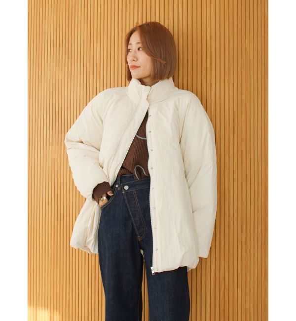 Ungrid「ミドル丈中綿ルーズブルゾン」|ブルゾン・スタジャン|