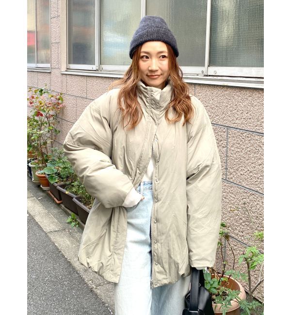 Ungrid「ミドル丈中綿ルーズブルゾン」|ブルゾン・スタジャン|