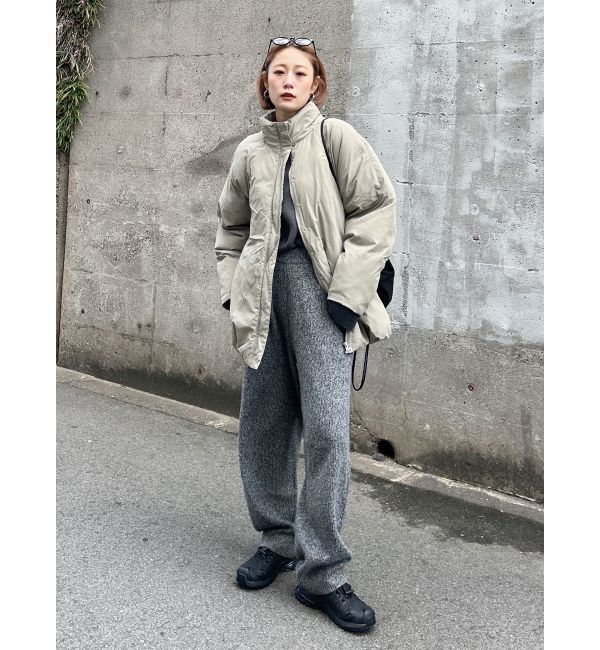 Ungrid「ミドル丈中綿ルーズブルゾン」|ブルゾン・スタジャン|