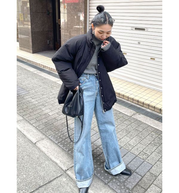 Ungrid「ミドル丈中綿ルーズブルゾン」|ブルゾン・スタジャン|