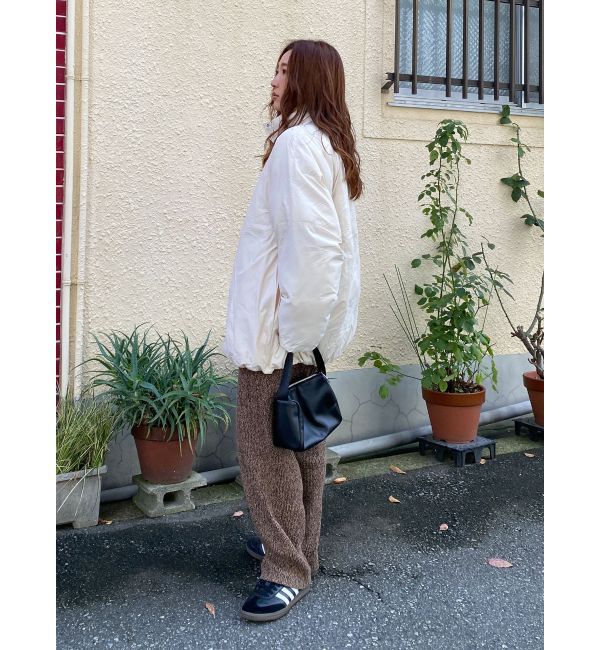 Ungrid「ミドル丈中綿ルーズブルゾン」|ブルゾン・スタジャン|