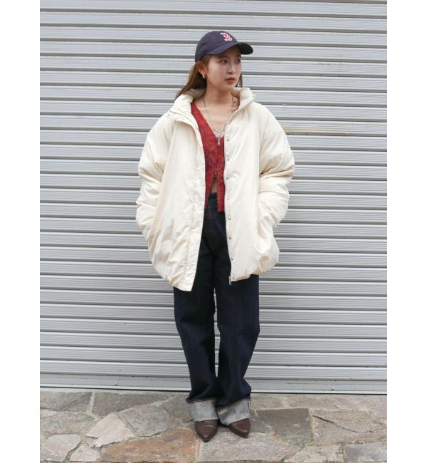 Ungrid「ミドル丈中綿ルーズブルゾン」|ブルゾン・スタジャン|