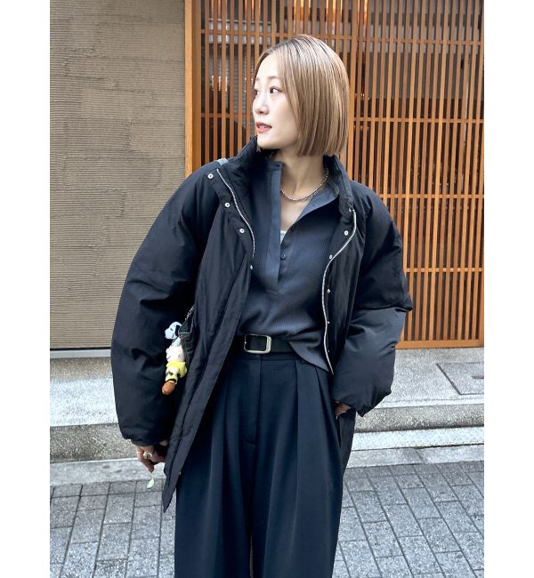 Ungrid「ミドル丈中綿ルーズブルゾン」|ブルゾン・スタジャン|