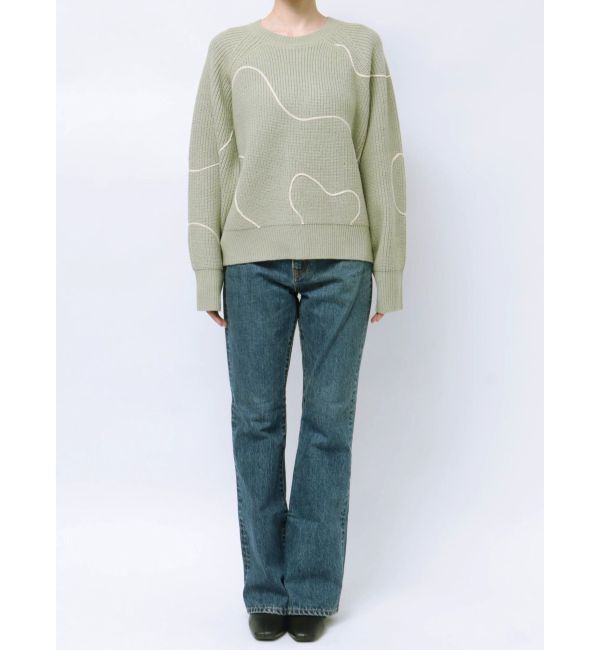 Ungrid「テープデザインルーズニット」|ニット・セーター|