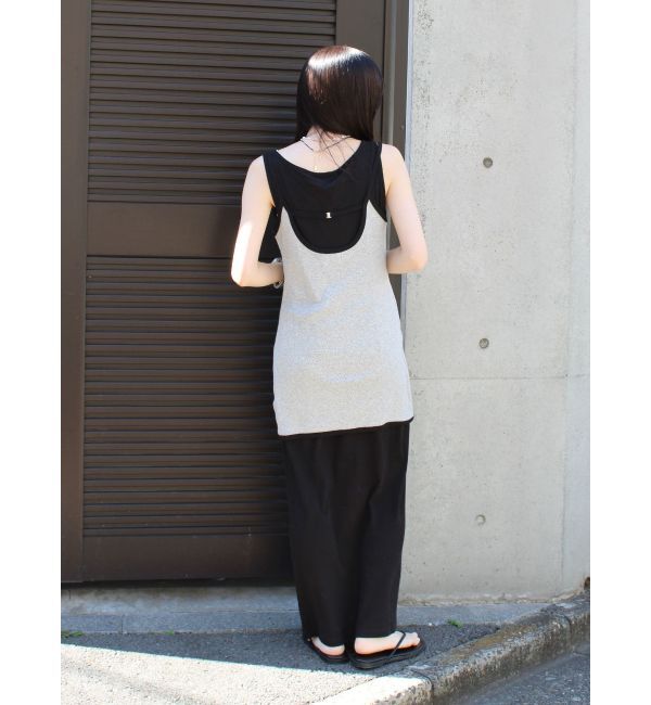 Ungrid「レイヤードデザインノースリワンピース」|ワンピース|