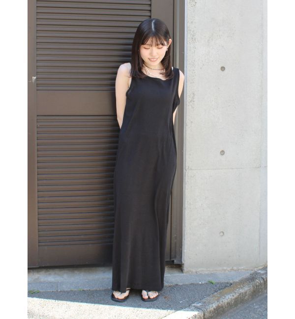 Ungrid「レイヤードデザインノースリワンピース」|ワンピース|
