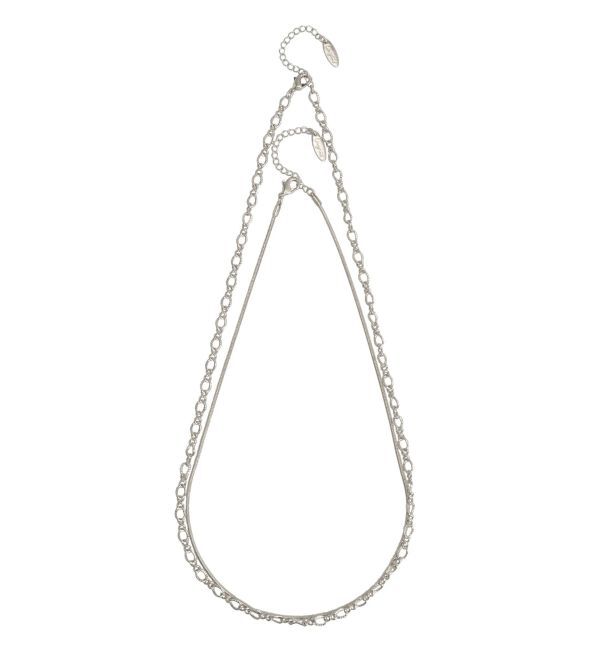 Ungrid「2連チェーンネックレス」|ネックレス|