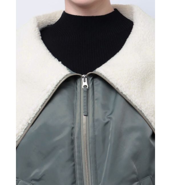 LAGUNAMOON「ビッグカラーショートMA-1」|ブルゾン・スタジャン|