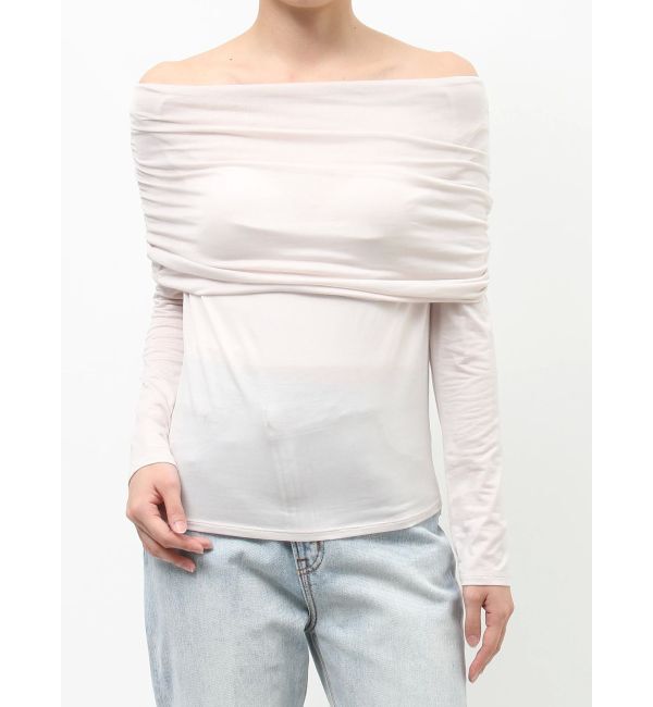 LAGUNAMOON「オフショルカットトップス」|Tシャツ・カットソー|