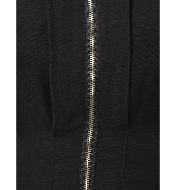 LAGUNAMOON「フロントZIPウエストタックワンピース」|ワンピース|