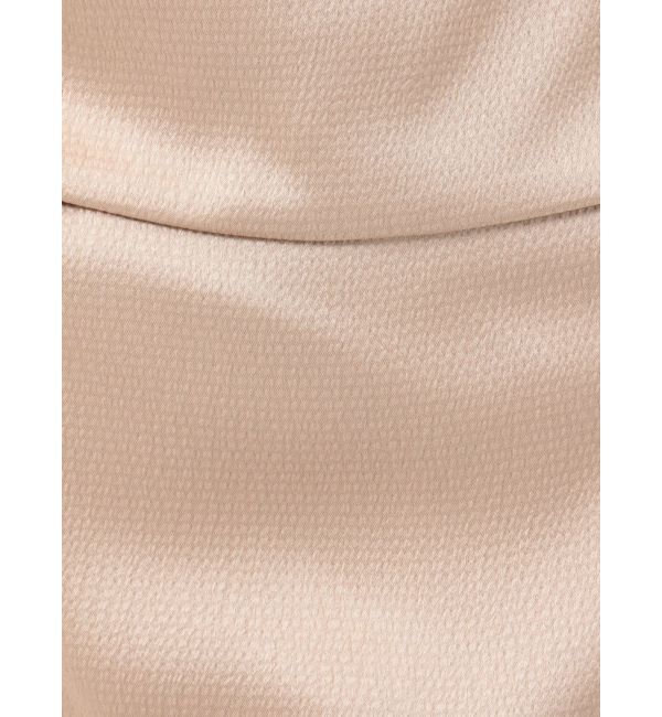 LAGUNAMOON「ハンマーサテンラペルキャミワンピース」|ワンピース|