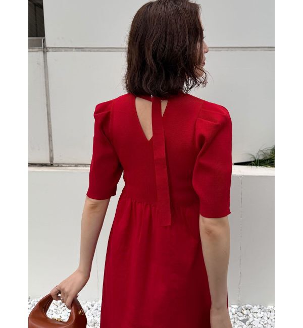 LAGUNAMOON「バックオープンフォルムニットワンピース」|ワンピース|