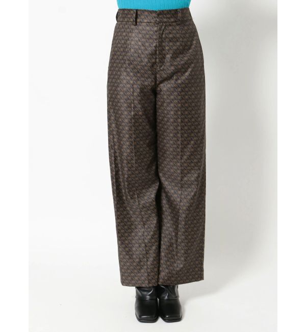 EVRIS「モノグラムストレートパンツ」|その他|