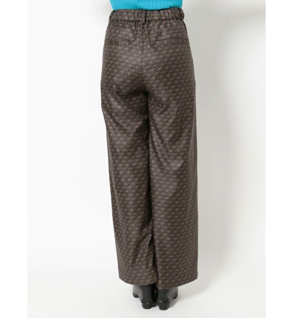 EVRIS「モノグラムストレートパンツ」|その他|