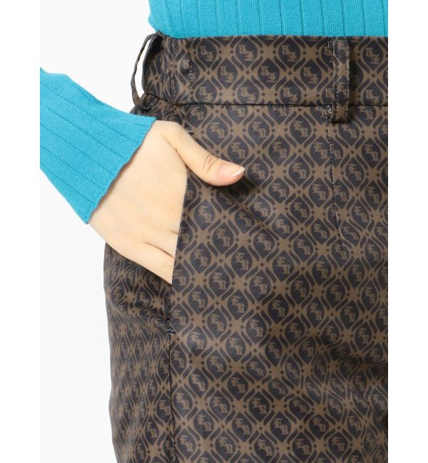 EVRIS「モノグラムストレートパンツ」|その他|