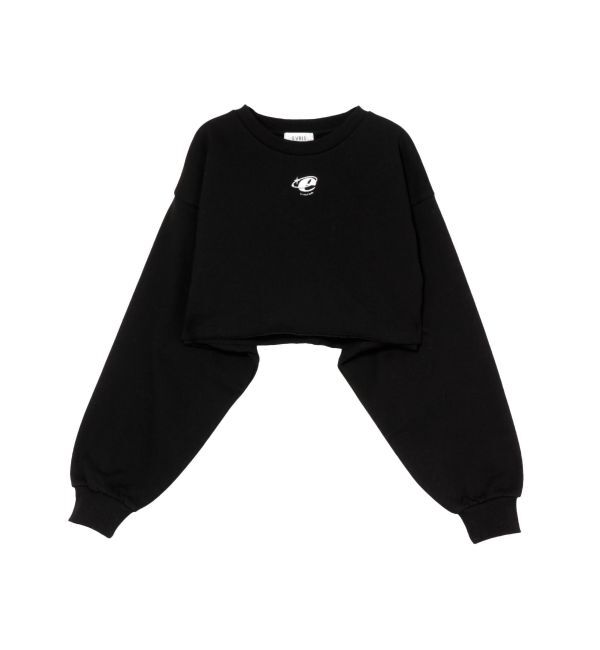 EVRIS「クロップドスウェットトップス【セットアップ着用可能】」|スウェット・ジャージ|