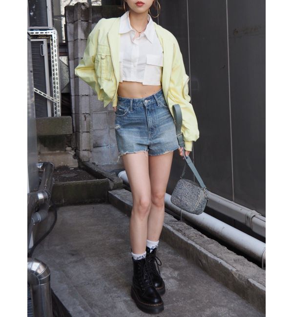 EVRIS「BIGポケットショートMA-1」|ブルゾン・スタジャン|