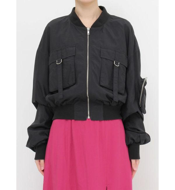 EVRIS「BIGポケットショートMA-1」|ブルゾン・スタジャン|