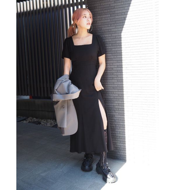 EVRIS「レースアップデザインプラットフォームスニーカー」|スニーカー|